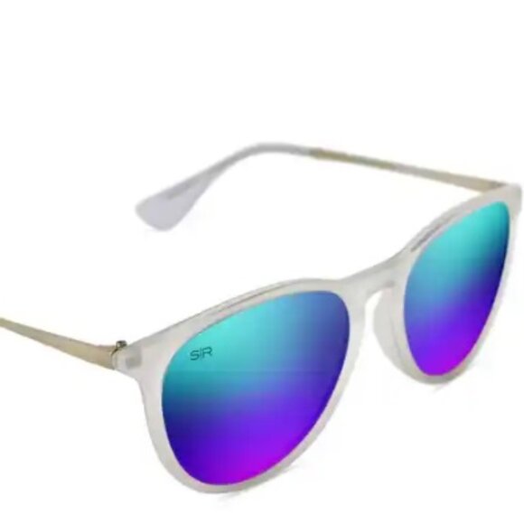 SHADYRAYS Women\'s Crystal Lagoon Allure Polarized Sunglasses, New